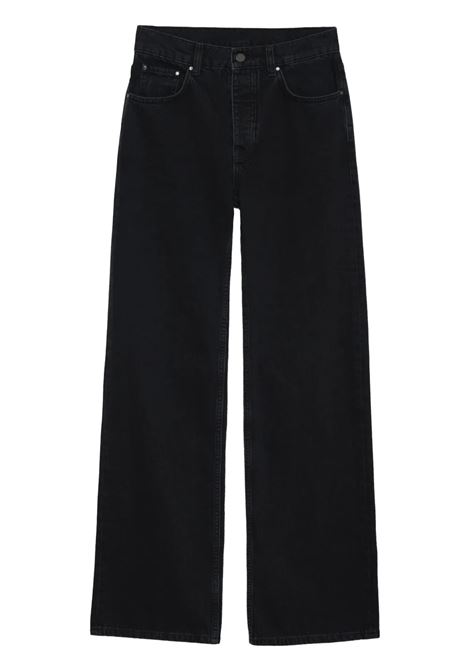 hugh jeans woman black ANINE BING | A-06-1134009